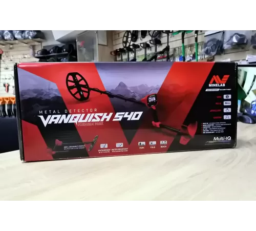 Б/У Металлоискатель Minelab Vanquish 540 купить в Минске, Беларуси