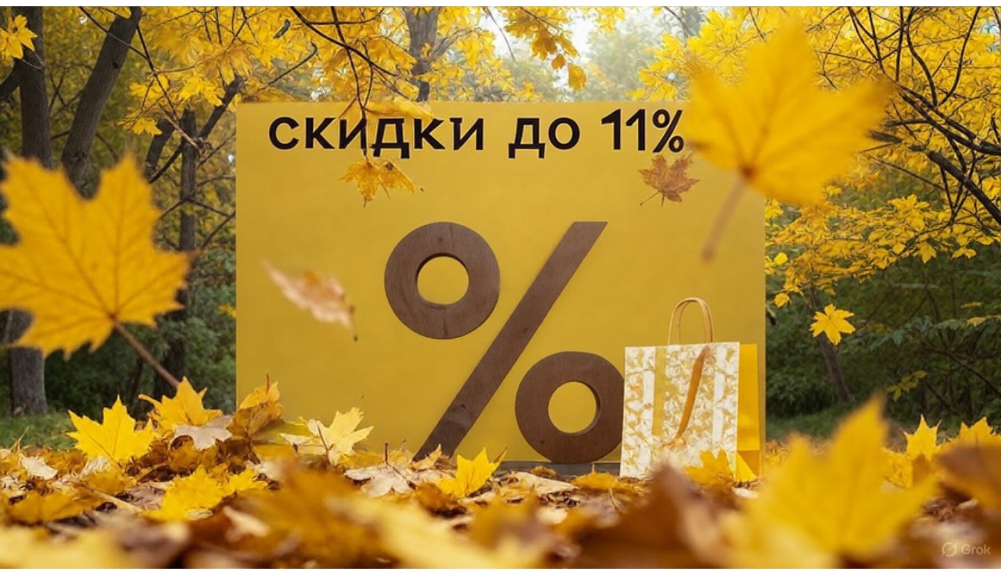 Осенняя распродажа!