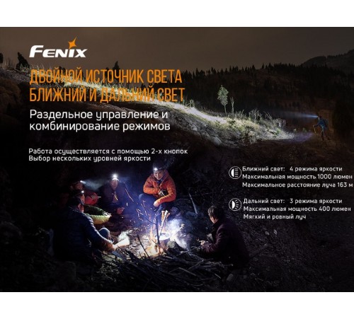 Налобный фонарь Fenix HM65R Raptor купить в Минске, Беларуси