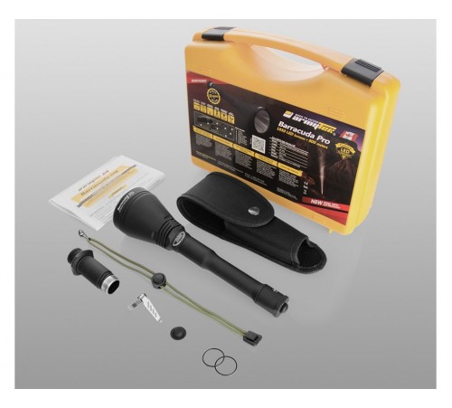 Поисковый фонарь Armytek Barracuda Pro XHP35 HI White (Холодный свет) купить в Минске, Беларуси