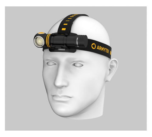 Налобный светодиодный фонарь Armytek Elf C2 Micro-USB Warm (Тёплый свет) купить в Минске, Беларуси