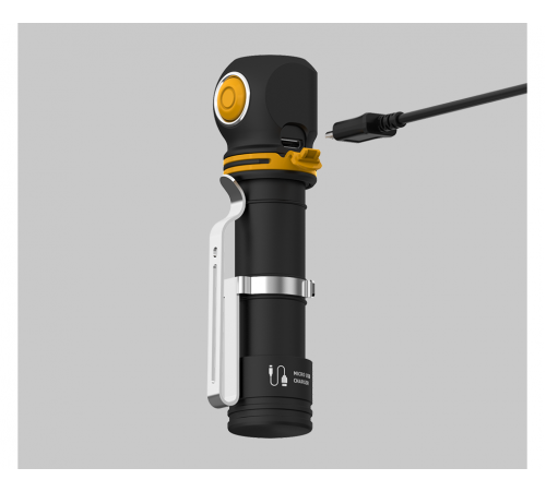 Налобный светодиодный фонарь Armytek Elf C2 Micro-USB Warm (Тёплый свет) купить в Минске, Беларуси
