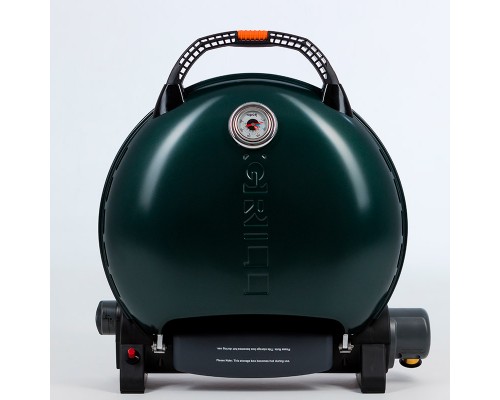 Портативный газовый гриль O-grill 700T bicolor black-green (в комплекте адаптер тип А)
