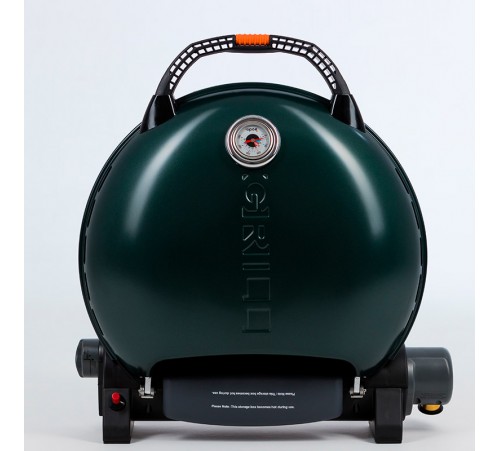 Купить Портативный газовый гриль O-grill 700T bicolor black-green (в комплекте адаптер тип А) в Минске, Беларуси