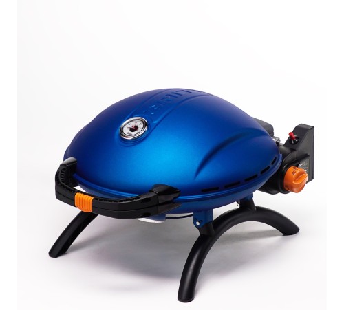 Купить Портативный газовый гриль O-grill 800T синий (в комплекте адаптер тип А) в Минске, Беларуси
