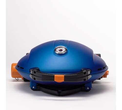 Купить Портативный газовый гриль O-grill 800T синий (в комплекте адаптер тип А) в Минске, Беларуси