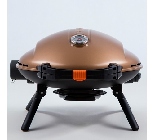 Купить Портативный газовый гриль O-grill 900МT bicolor black-gold (в комплекте адаптер тип А) в Минске, Беларуси