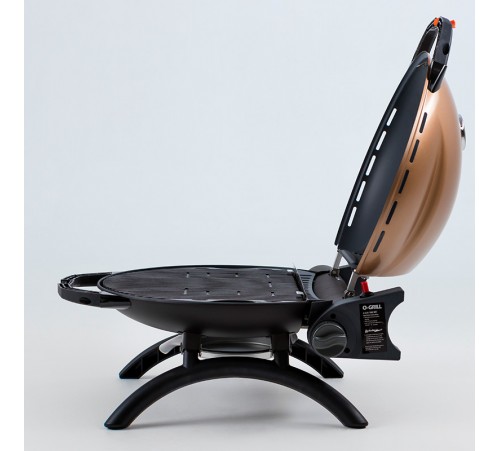 Купить Портативный газовый гриль O-grill 900МT bicolor black-gold (в комплекте адаптер тип А) в Минске, Беларуси