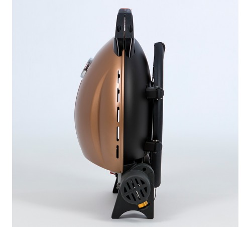 Купить Портативный газовый гриль O-grill 900МT bicolor black-gold (в комплекте адаптер тип А) в Минске, Беларуси