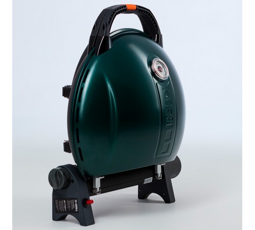 Купить Портативный газовый гриль O-grill 900МT bicolor black-green (в комплекте адаптер тип А) в Минске, Беларуси