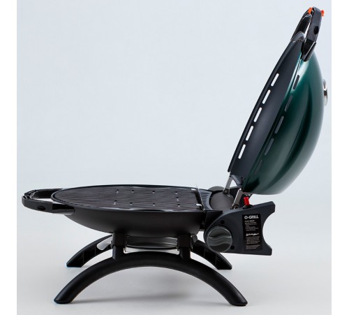 Купить Портативный газовый гриль O-grill 900МT bicolor black-green (в комплекте адаптер тип А) в Минске, Беларуси