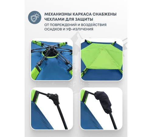 Шатёр автоматический RSP Angle 7 Automatic (синий) купить в Минске или с доставкой по Беларуси