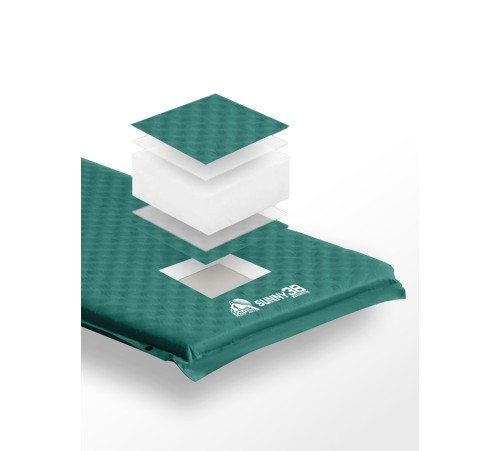 Самонадувающийся коврик RSP Sunny 38 (зелёный) купить в Минске или с доставкой по Беларуси