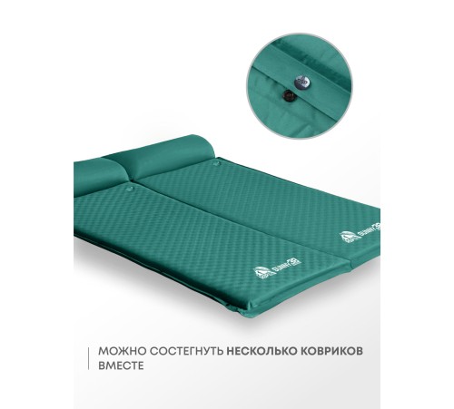 Самонадувающийся коврик RSP Sunny 38 (зелёный) купить в Минске или с доставкой по Беларуси