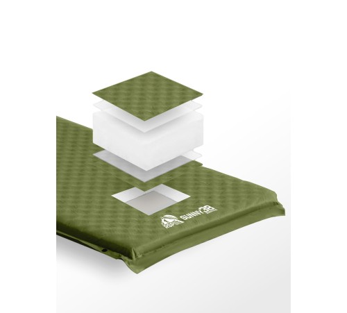 Самонадувающийся коврик RSP Sunny 38 (оливково-зелёный) купить в Минске или с доставкой по Беларуси