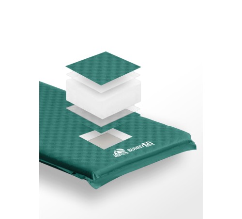 Самонадувающийся коврик RSP Sunny 50 (зелёный) купить в Минске или с доставкой по Беларуси