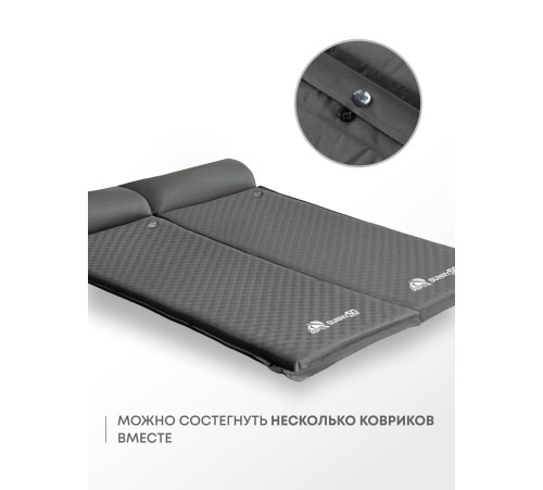 Самонадувающийся коврик RSP Sunny 50 (серый) купить в Минске или с доставкой по Беларуси