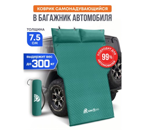 Самонадувающийся коврик RSP Sunny 75 AUTO (зелёный) купить в Минске или с доставкой по Беларуси