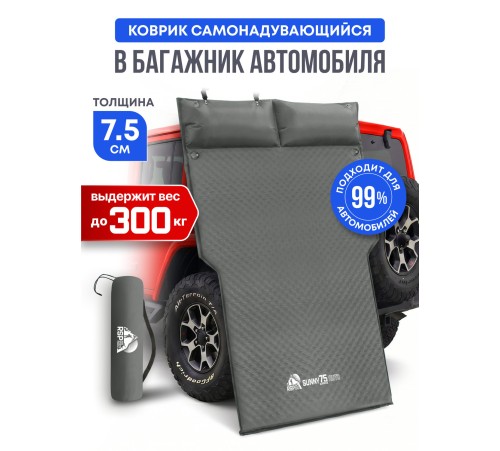 Самонадувающийся коврик RSP Sunny 75 AUTO (серый) купить в Минске или с доставкой по Беларуси
