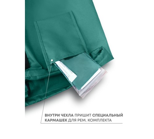 Самонадувающийся коврик RSP Velour 38 (зелёный) купить в Минске или с доставкой по Беларуси