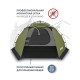 Палатка кемпинговая RSP Narle 4 с автоматическим каркасом (оливково-зелёный) купить в Минске или с доставкой по Беларуси!