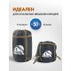Мешок компрессионный RSP BAG L черный с коричневыми ремнями купить в Минске или с доставкой по Беларуси
