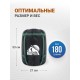 Мешок компрессионный RSP BAG L черный с зелёными ремнями купить в Минске или с доставкой по Беларуси