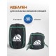 Мешок компрессионный RSP BAG L черный с зелёными ремнями купить в Минске или с доставкой по Беларуси
