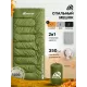 Спальный мешок RSP Breeze 350 L (зелёный, 190*75см, молния слева) купить в Минске или с доставкой по Беларуси