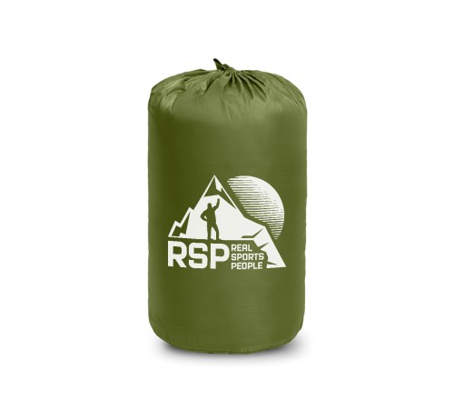 Спальный мешок RSP Breeze 350 L (зелёный, 190*75см, молния слева) купить в Минске или с доставкой по Беларуси