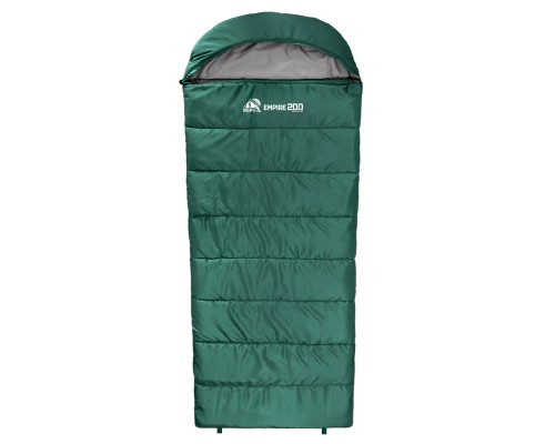 Спальный мешок RSP Empire 200 L (зелёный, 225*80см, молния слева)