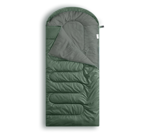 Спальный мешок RSP Sleep 250 BIG L (зелёный, 225*90см, молния слева) купить в Минске или с доставкой по Беларуси