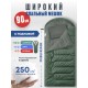 Спальный мешок RSP Sleep 250 BIG R (зелёный, 225*90см, молния справа) купить в Минске или с доставкой по Беларуси