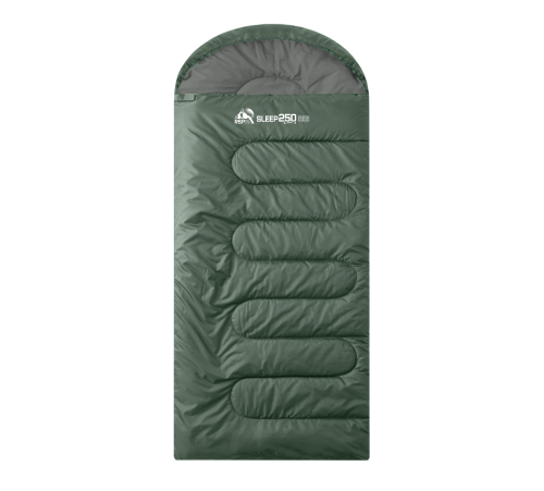 Спальный мешок RSP Sleep 250 BIG R (зелёный, 225*90см, молния справа) купить в Минске или с доставкой по Беларуси