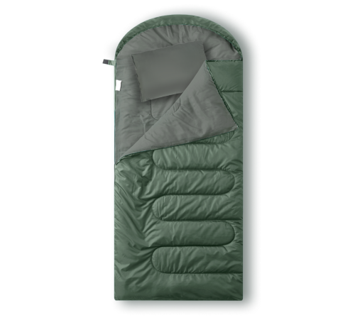 Спальный мешок RSP Sleep 250 BIG R (зелёный, 225*90см, молния справа) купить в Минске или с доставкой по Беларуси