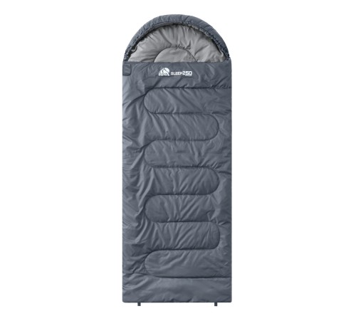 Спальный мешок RSP Sleep 250 R (серый, 220*80см, молния справа) купить в Минске или с доставкой по Беларуси