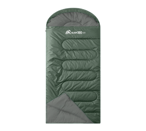 Спальный мешок RSP Sleep 350 BIG R (зелёный, 225*90см, молния справа) купить в Минске или с доставкой по Беларуси