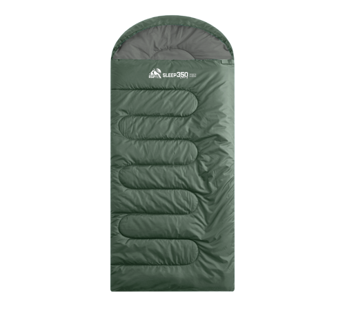 Спальный мешок RSP Sleep 350 BIG L (зелёный, 225*90см, молния слева) купить в Минске или с доставкой по Беларуси