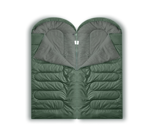 Спальный мешок RSP Sleep 350 BIG L (зелёный, 225*90см, молния слева) купить в Минске или с доставкой по Беларуси