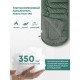 Спальный мешок RSP Sleep 350 BIG L (зелёный, 225*90см, молния слева) купить в Минске или с доставкой по Беларуси