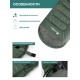 Спальный мешок RSP Sleep 350 BIG L (зелёный, 225*90см, молния слева) купить в Минске или с доставкой по Беларуси