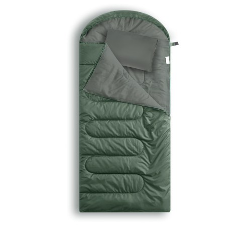 Спальный мешок RSP Sleep 450 BIG L (зелёный, 225*90см, молния слева) купить в Минске или с доставкой по Беларуси