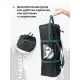 Сумка RSP Duffel XL для палатки и снаряжения (70*25*25см, чёрная с зелёной стропой) купить в Минске или с доставкой по Беларуси!