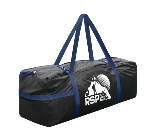 Сумка RSP Duffel M для палатки и снаряжения (60*20*20см, чёрная с синей стропой) купить в Минске или с доставкой по Беларуси!