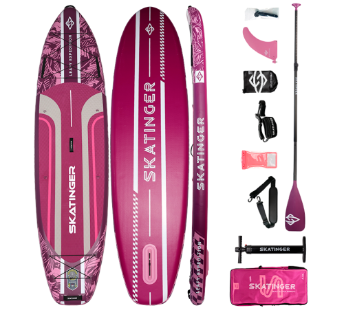Cапборд Skatinger Leaf Striker Pink купить в Минске или с доставкой по Беларуси