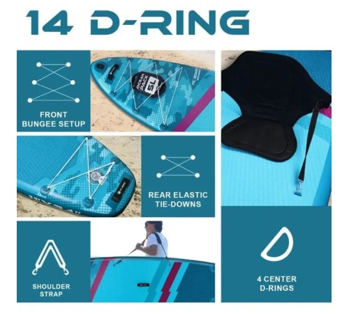 Cапборд Skatinger Camouflage Blue купить в Минске или с доставкой по Беларуси