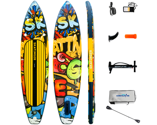 Cапборд Skatinger Graffiti Yellow
