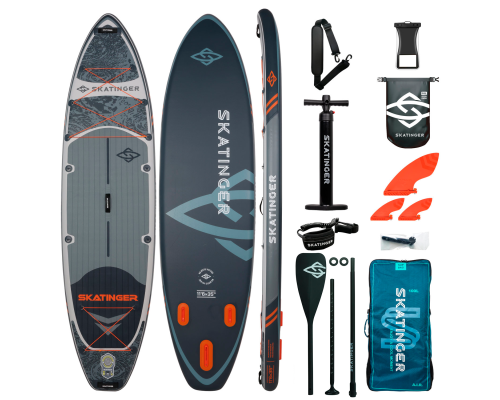Сапборд Skatinger Water Ripper Gray