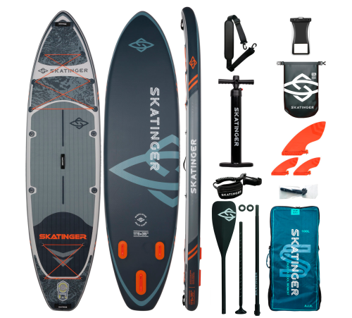 Сапборд Skatinger Water Ripper Gray купить в Минске или с доставкой по Беларуси