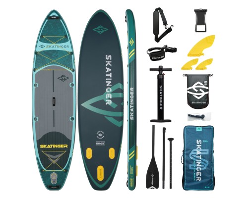 Сапборд Skatinger Water Ripper Green